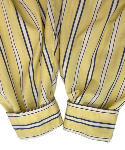 Marvine Pontiak Shirt Makers（マーヴィンポンティアックシャツメイカーズ）Marvine Pontiak Shirt Makers (マーヴィンポンティアックシャツメイカーズ) Italian Collar SH イエロー サイズ:不明の古着・服飾アイテム