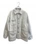 nano・universe（ナノ・ユニバース）の古着「オーバーサイズスーパーブリーチデニムブルゾン」｜ホワイト