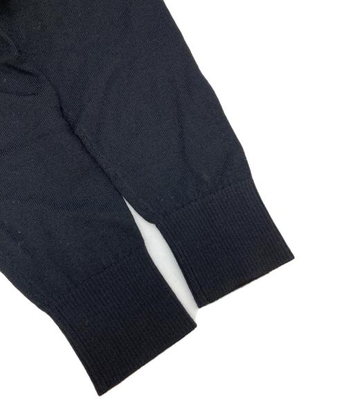 J.W.ANDERSON（ジェイダブリューアンダーソン）J.W.ANDERSON (ジェイダブリューアンダーソン) メリノウールクルーネックニット ブラック サイズ:Sの古着・服飾アイテム