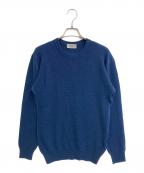 JOHN SMEDLEYジョンスメドレー）の古着「クルーネックニット」｜ネイビー