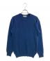 JOHN SMEDLEY（ジョンスメドレー）の古着「クルーネックニット」｜ネイビー