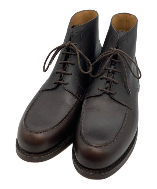 J.M.WESTON（ジェイエムウエストン）J.M.WESTON (ジェイエムウエストン) ゴルフハイトップダービー ブラウン サイズ:7/Dの古着・服飾アイテム