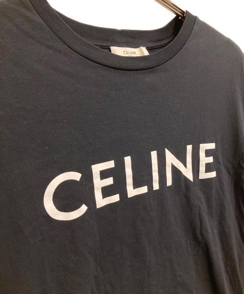 CELINE（セリーヌ）CELINE (セリーヌ) ルーズTシャツ ブラック サイズ:Sの古着・服飾アイテム