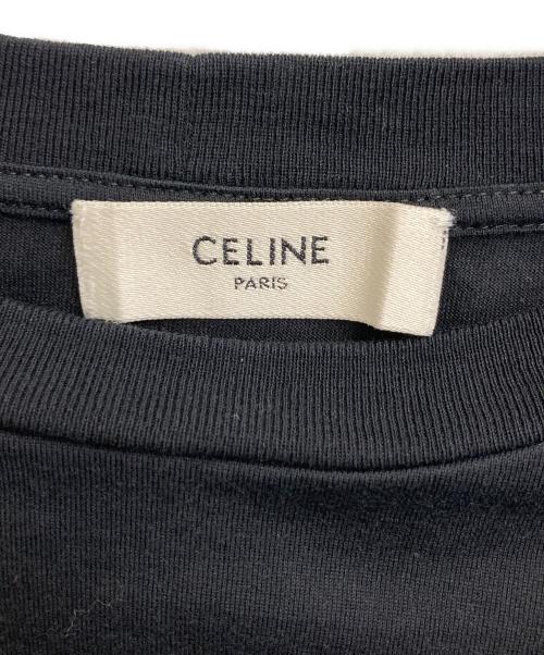 CELINE（セリーヌ）CELINE (セリーヌ) ルーズTシャツ ブラック サイズ:Sの古着・服飾アイテム