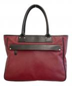 Felisiフェリージ）の古着「レザートートバッグ」｜レッド