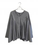AAKASHAアーカシャ）の古着「変形チュニックブラウス」｜グレー