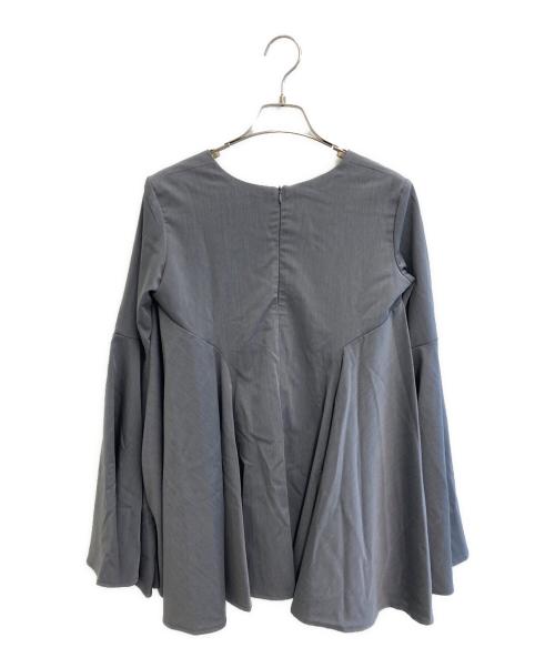 AAKASHA（アーカシャ）AAKASHA (アーカシャ) 変形チュニックブラウス グレー サイズ:XS 未使用品の古着・服飾アイテム