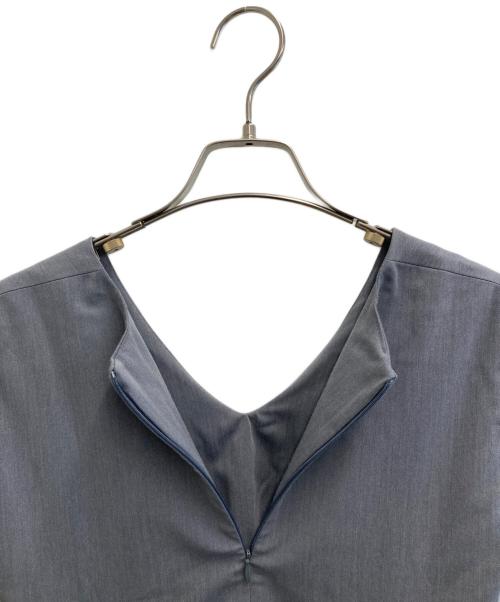 AAKASHA（アーカシャ）AAKASHA (アーカシャ) 変形チュニックブラウス グレー サイズ:XS 未使用品の古着・服飾アイテム