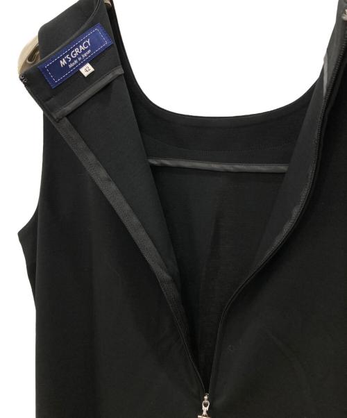 M'S GRACY（エムズグレイシー）M'S GRACY (エムズグレイシー) ノースリーブワンピース ブラック サイズ:SIZE Lの古着・服飾アイテム