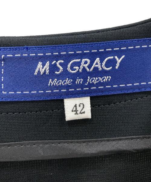 M'S GRACY（エムズグレイシー）M'S GRACY (エムズグレイシー) ノースリーブワンピース ブラック サイズ:SIZE Lの古着・服飾アイテム