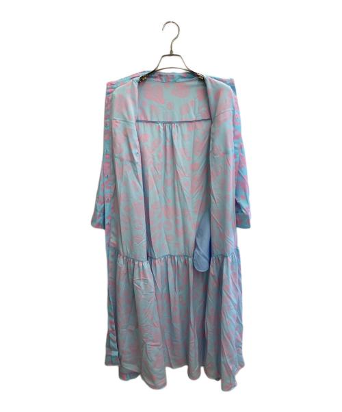 GRACE CLASS（グレースクラス）GRACE CLASS (グレースクラス) シェルモチーフシャツワンピース スカイブルー サイズ:38の古着・服飾アイテム