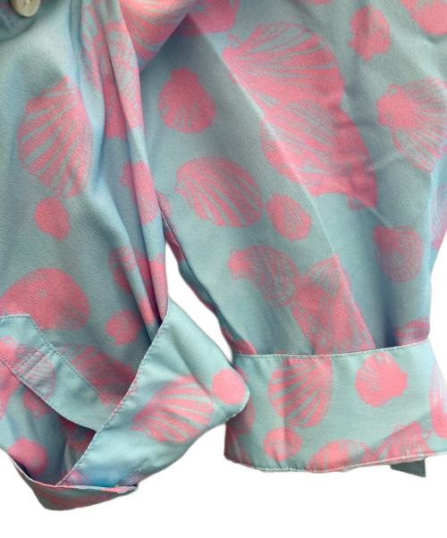 GRACE CLASS（グレースクラス）GRACE CLASS (グレースクラス) シェルモチーフシャツワンピース スカイブルー サイズ:38の古着・服飾アイテム