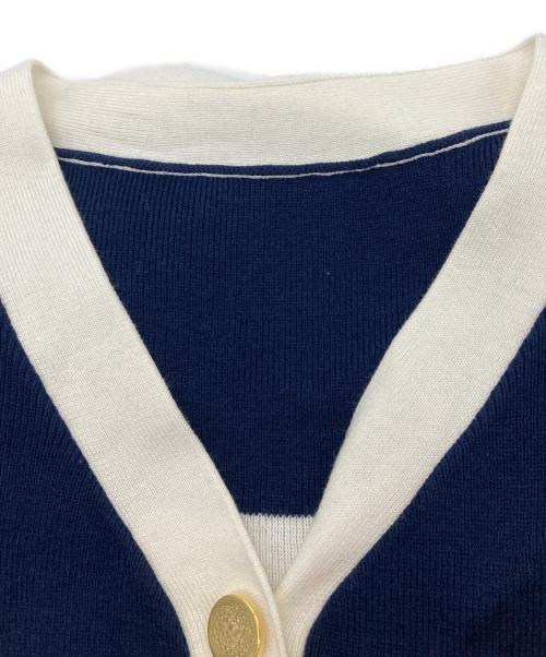 GRACE CLASS（グレースクラス）GRACE CLASS (グレースクラス) ロングカーディガン ネイビー サイズ:36の古着・服飾アイテム