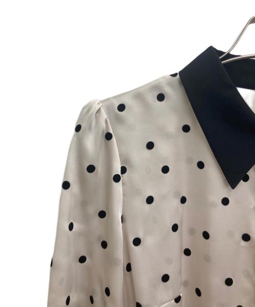 Diagram（ダイアグラム）Diagram (ダイアグラム) キカフロッキープリントワンピース アイボリー サイズ:38 未使用品の古着・服飾アイテム