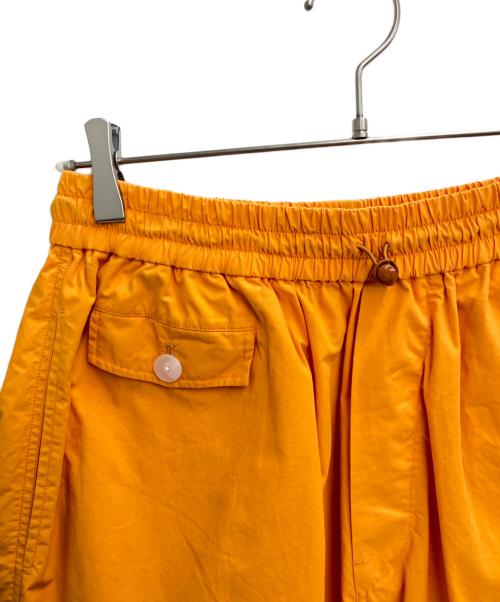 STUDIO NICHOLSON（スタジオ ニコルソン）STUDIO NICHOLSON (スタジオ ニコルソン) FACILE ワイドイージーショーツ オレンジ サイズ:Sの古着・服飾アイテム
