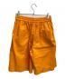 STUDIO NICHOLSON (スタジオ ニコルソン) FACILE ワイドイージーショーツ オレンジ サイズ:S：6000円