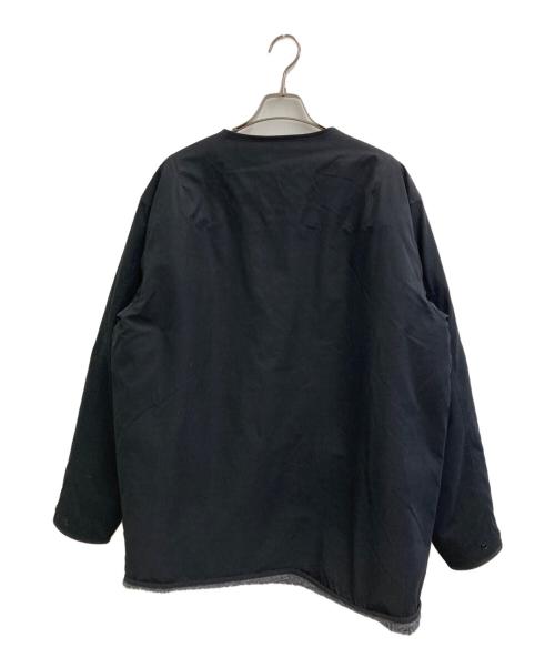 UNION（ユニオン）UNION (ユニオン) リバーシブル シェルパフリースジャケット ブラック サイズ:Lの古着・服飾アイテム