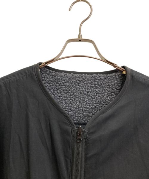 UNION（ユニオン）UNION (ユニオン) リバーシブル シェルパフリースジャケット ブラック サイズ:Lの古着・服飾アイテム