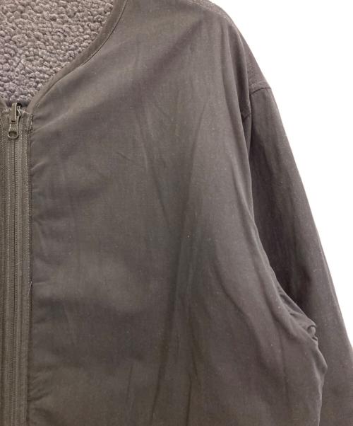 UNION（ユニオン）UNION (ユニオン) リバーシブル シェルパフリースジャケット ブラック サイズ:Lの古着・服飾アイテム