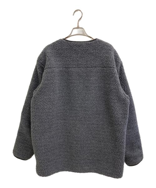UNION（ユニオン）UNION (ユニオン) リバーシブル シェルパフリースジャケット ブラック サイズ:Lの古着・服飾アイテム