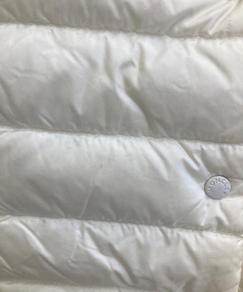 MONCLER（モンクレール）MONCLER (モンクレール) LIANE GILET ホワイト サイズ:140㎝の古着・服飾アイテム
