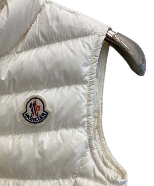 MONCLER（モンクレール）MONCLER (モンクレール) LIANE GILET ホワイト サイズ:140㎝の古着・服飾アイテム