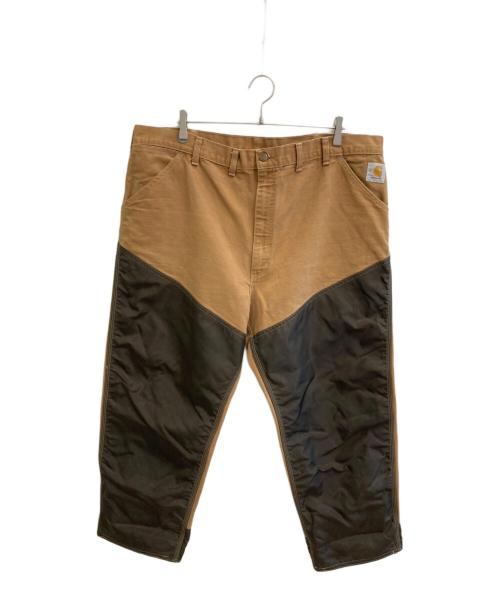 CarHartt（カーハート）CarHartt (カーハート) タックパンツ ブラウン サイズ:W44の古着・服飾アイテム