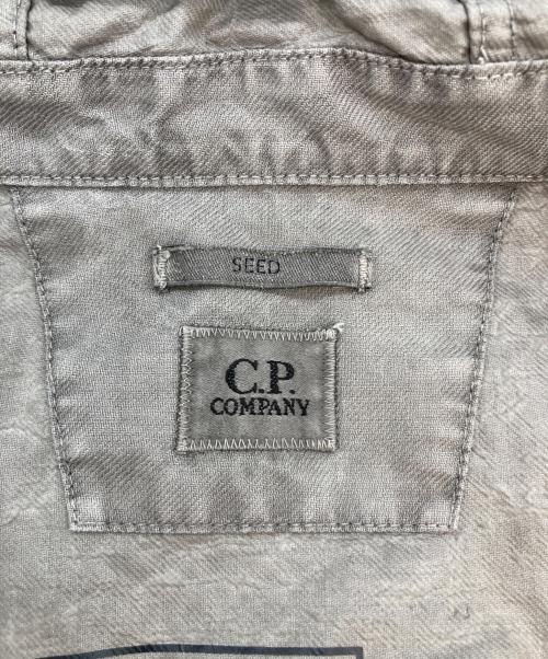 C.P COMPANY（シーピーカンパニー）C.P COMPANY (シーピーカンパニー) ORTICA TWILL GOGGLE JACKET FROM SEED 1 グレー サイズ:５０の古着・服飾アイテム