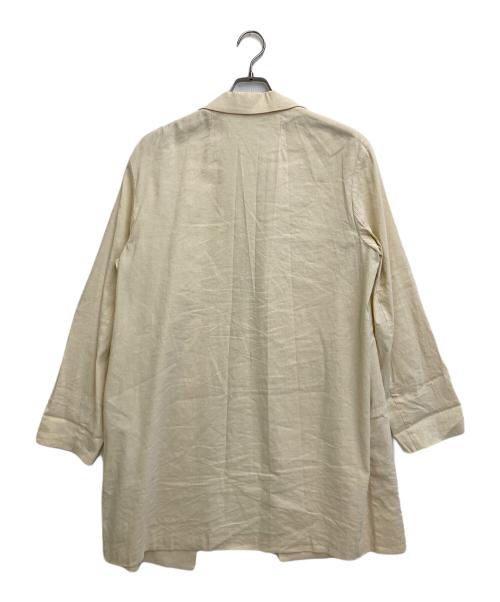 theory（セオリー）theory (セオリー) リネンコート アイボリー サイズ:Sの古着・服飾アイテム
