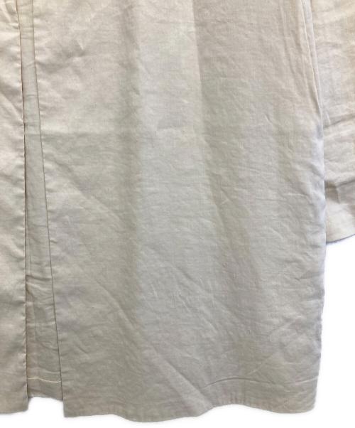 theory（セオリー）theory (セオリー) リネンコート アイボリー サイズ:Sの古着・服飾アイテム