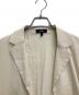 中古・古着 theory (セオリー) リネンコート アイボリー サイズ:S：5000円