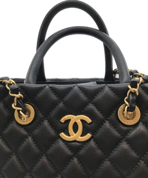CHANEL（シャネル）CHANEL (シャネル) 2WAYチェーンバッグ ブラック サイズ:-の古着・服飾アイテム