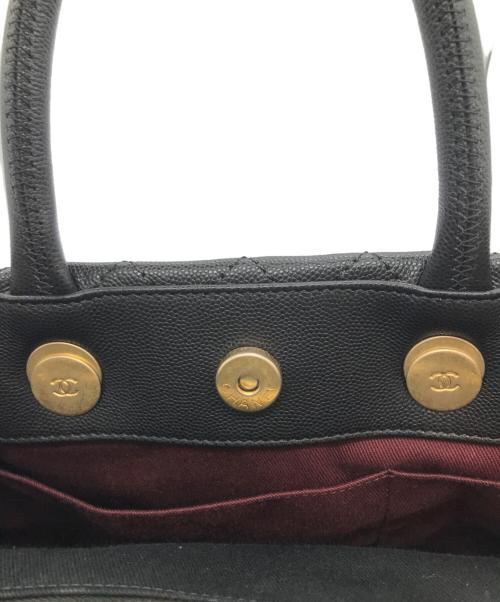 CHANEL（シャネル）CHANEL (シャネル) 2WAYチェーンバッグ ブラック サイズ:-の古着・服飾アイテム