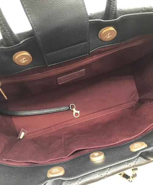 CHANEL（シャネル）CHANEL (シャネル) 2WAYチェーンバッグ ブラック サイズ:-の古着・服飾アイテム