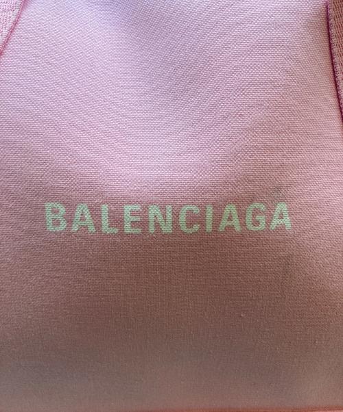 BALENCIAGA（バレンシアガ）BALENCIAGA (バレンシアガ) NAVY CABAS M ピンク サイズ:-の古着・服飾アイテム