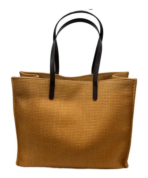 DOLCE & GABBANA（ドルチェ＆ガッバーナ）DOLCE & GABBANA (ドルチェ＆ガッバーナ) ショッピングバッグ ロゴ ラフィア ベージュ サイズ:-の古着・服飾アイテム