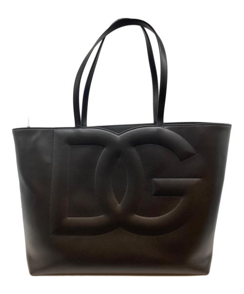 DOLCE & GABBANA（ドルチェ＆ガッバーナ）DOLCE & GABBANA (ドルチェ＆ガッバーナ) DG Logo トートバッグ ブラック サイズ:-の古着・服飾アイテム