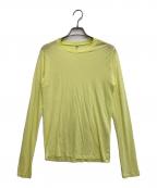 BASERANGEベースレンジ）の古着「LONG SLEEVE TEE」｜黄緑