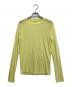 BASERANGE（ベースレンジ）の古着「LONG SLEEVE TEE」｜黄緑