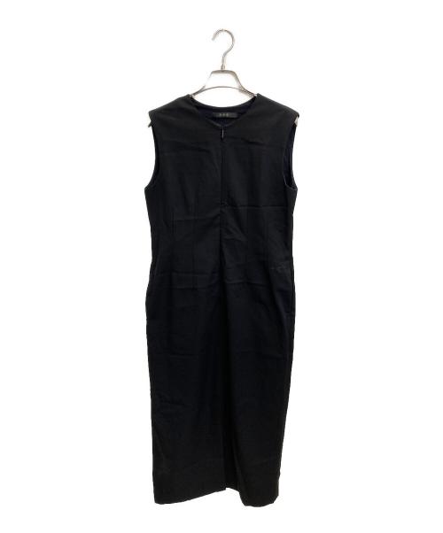 TATRAS（タトラス）TATRAS (タトラス) ノースリーブワンピース ブラック サイズ:2の古着・服飾アイテム