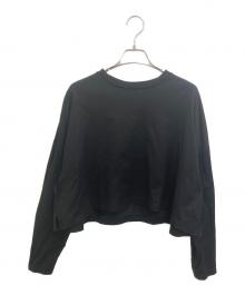 LOHEN（ローヘン）の古着「Voxy line cropped T shirt」｜ブラック