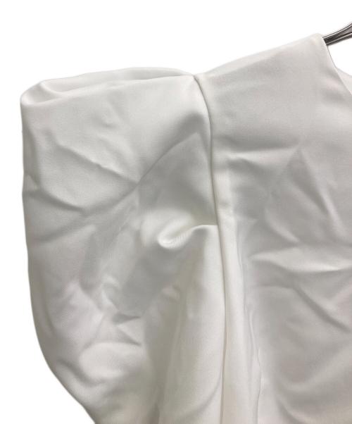cygne（シーニュ）cygne (シーニュ) パフスリーブブラウス ホワイト サイズ:1の古着・服飾アイテム