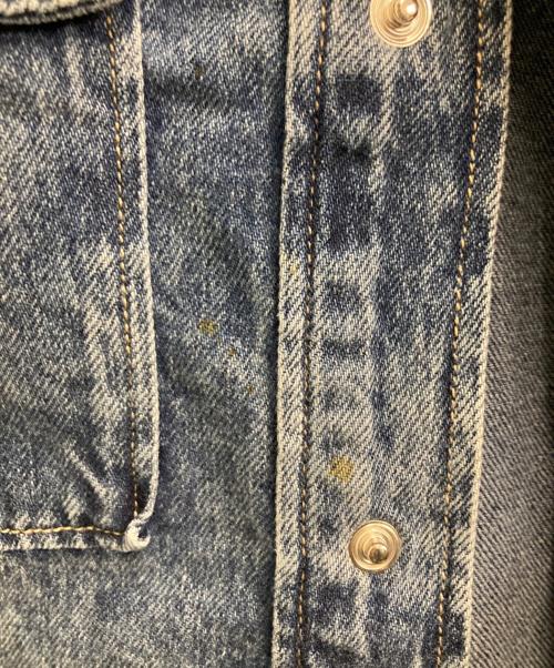 Calvin Klein Jeans（カルバンクラインジーンズ）Calvin Klein Jeans (カルバンクラインジーンズ) ボクシーユーズユーティリティデニムジャケット インディゴ サイズ:Mの古着・服飾アイテム