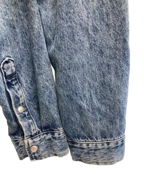 Calvin Klein Jeans（カルバンクラインジーンズ）Calvin Klein Jeans (カルバンクラインジーンズ) ボクシーユーズユーティリティデニムジャケット インディゴ サイズ:Mの古着・服飾アイテム