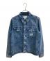 Calvin Klein Jeans（カルバンクラインジーンズ）の古着「ボクシーユーズユーティリティデニムジャケット」｜インディゴ