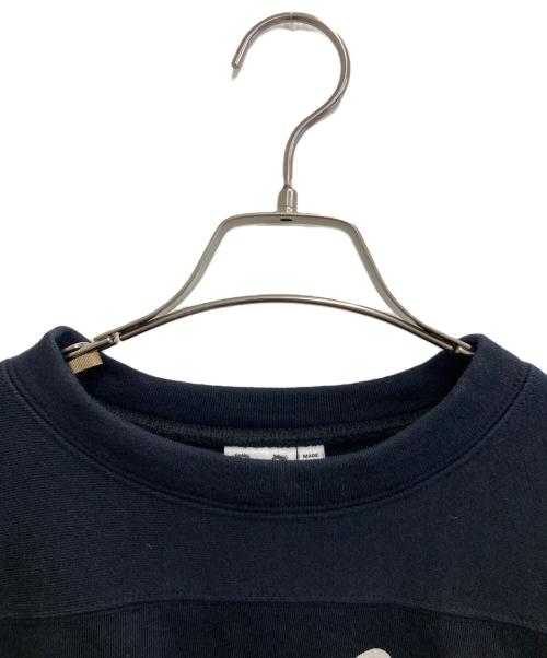 X-GIRL（エックスガール）X-girl (エックスガール) NUMBER SWEAT TOP ブラック サイズ:Sの古着・服飾アイテム