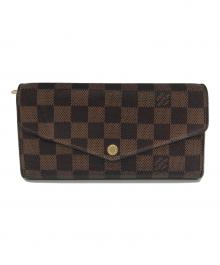 LOUIS VUITTON（ルイ ヴィトン）の古着「長財布」｜ブラウン