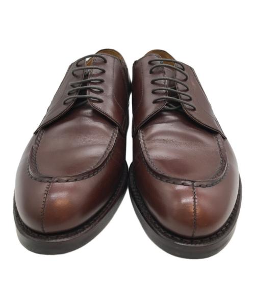 Jalan Sriwijaya（ジャランスリウァヤ）Jalan Sriwijaya (ジャランスリウァヤ) Uチップシューズ ブラウン サイズ:3 1/4の古着・服飾アイテム