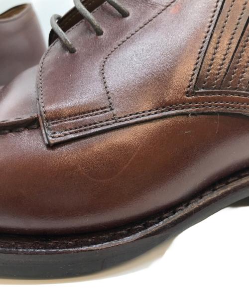 Jalan Sriwijaya（ジャランスリウァヤ）Jalan Sriwijaya (ジャランスリウァヤ) Uチップシューズ ブラウン サイズ:3 1/4の古着・服飾アイテム