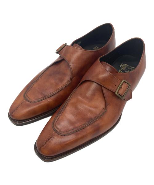 Perfetto（ペルフェット）perfetto (ペルフェット) モンクストラップシューズ ブラウン サイズ:8の古着・服飾アイテム